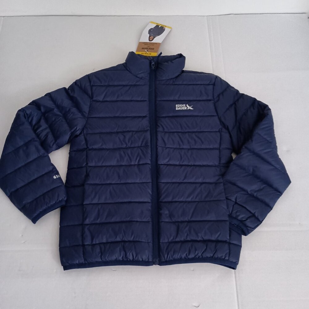 Eddie Bauer Youth Packable Down Jacket Youth 7/8 NWT - Picture 5 of 16